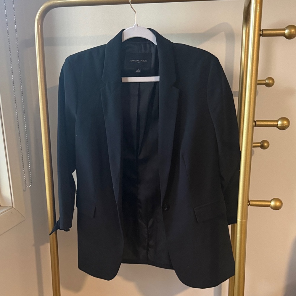 Banana Republic Elegant Navy Blazer